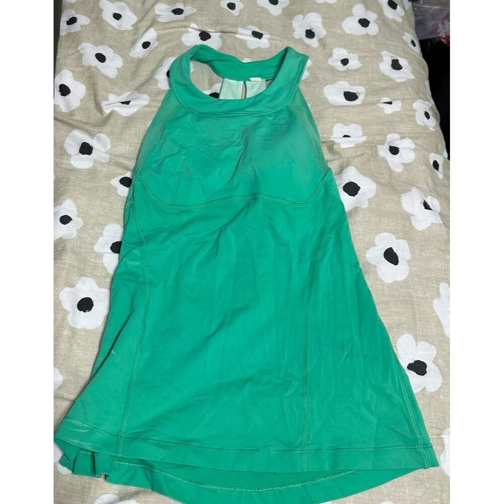 Lululemon green tank top